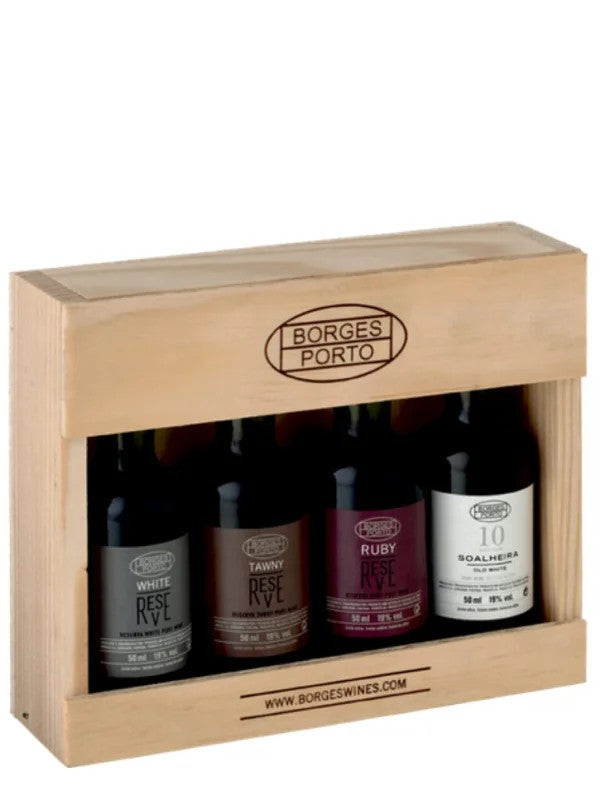 BorgesPorto–ReservePortWoodenCaseGiftpack4×5cl.19%