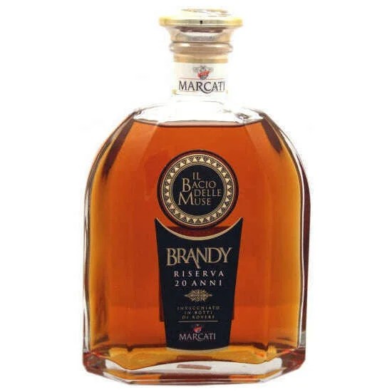 BrandyRiserva20YearsILBaciodelleMuseMarcati(0.7L,40%Vol.)