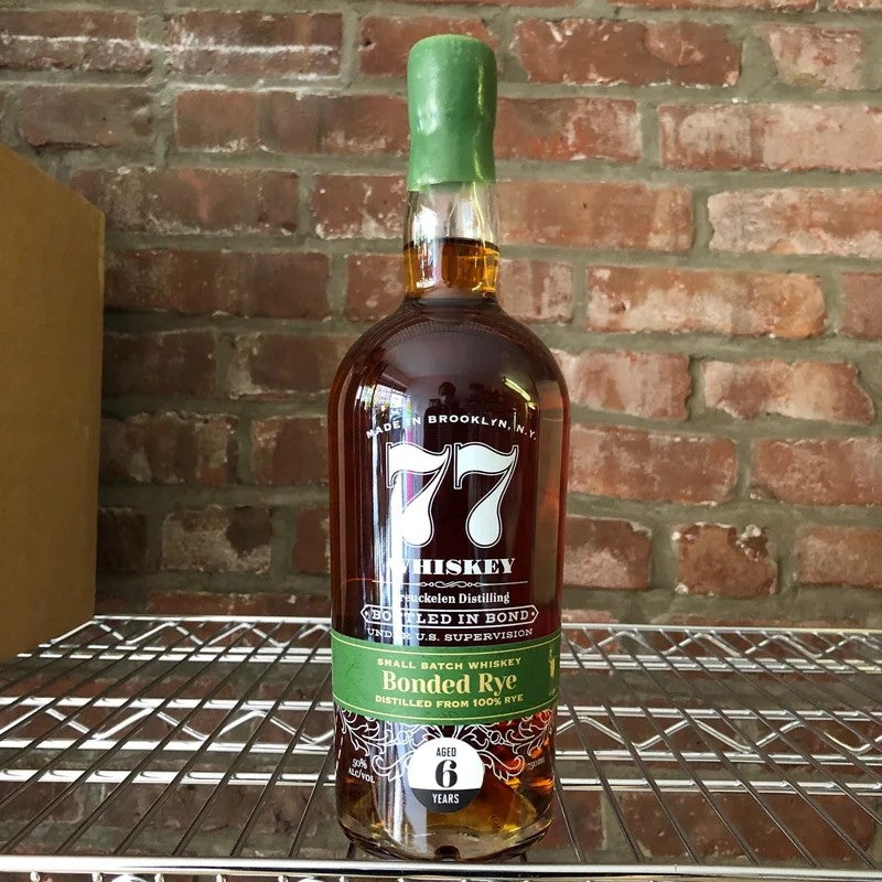 BreuckelenDistillingCompany’77’6YearOldBondedRyeWhiskey,NewYork,USA