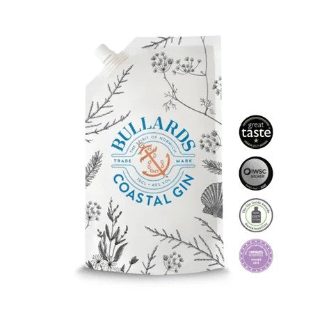 BullardsCoastalGinPouch70cl(40%ABV)