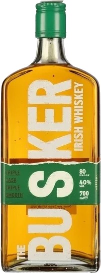 BuskerBlendedIrishWhiskey70cl
