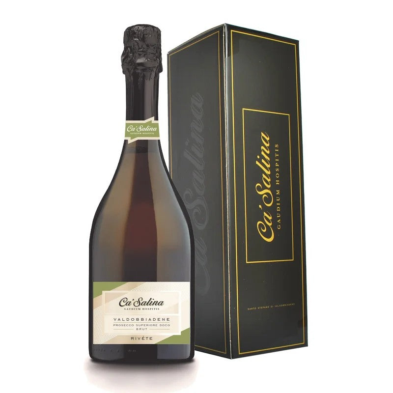 Ca’SalinaProseccoSuperioreDOCGRiveteBrutGiftBoxed