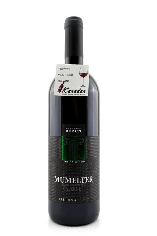 CabernetRiservaMumelter2021–14%vol.BolzanoWinery