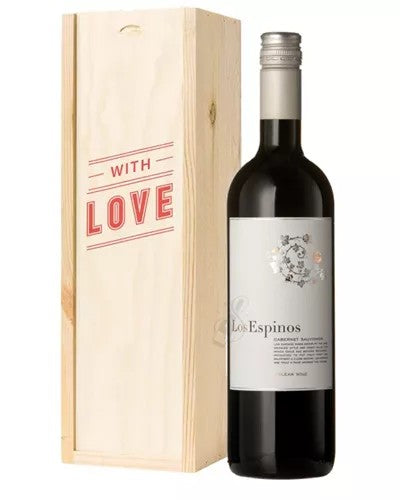 CabernetSauvignonChileanRedWineValentinesWithLoveSpecialGiftBox