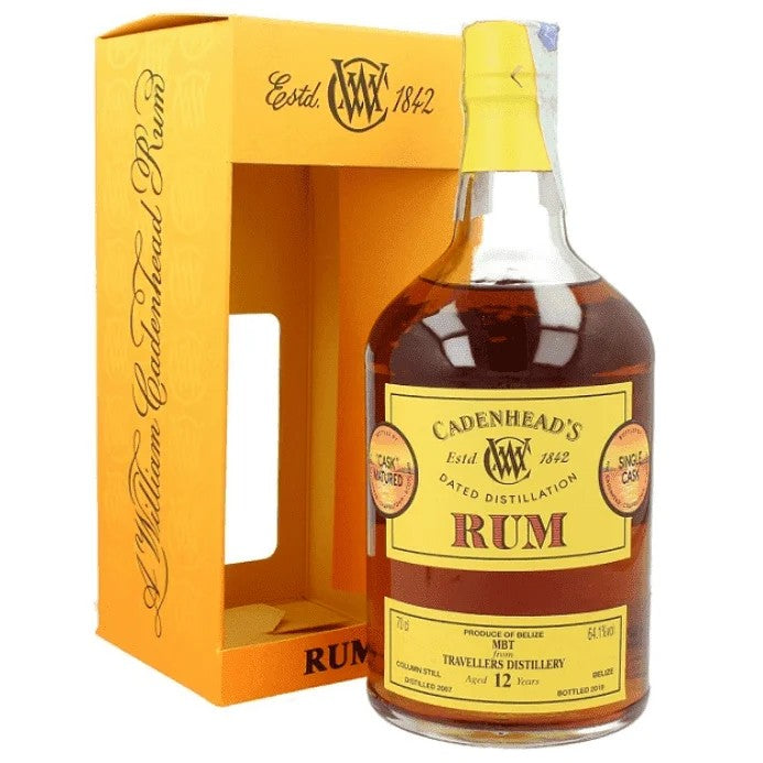 Cadenhead’sBelizeTravelers200712YO–64.1%