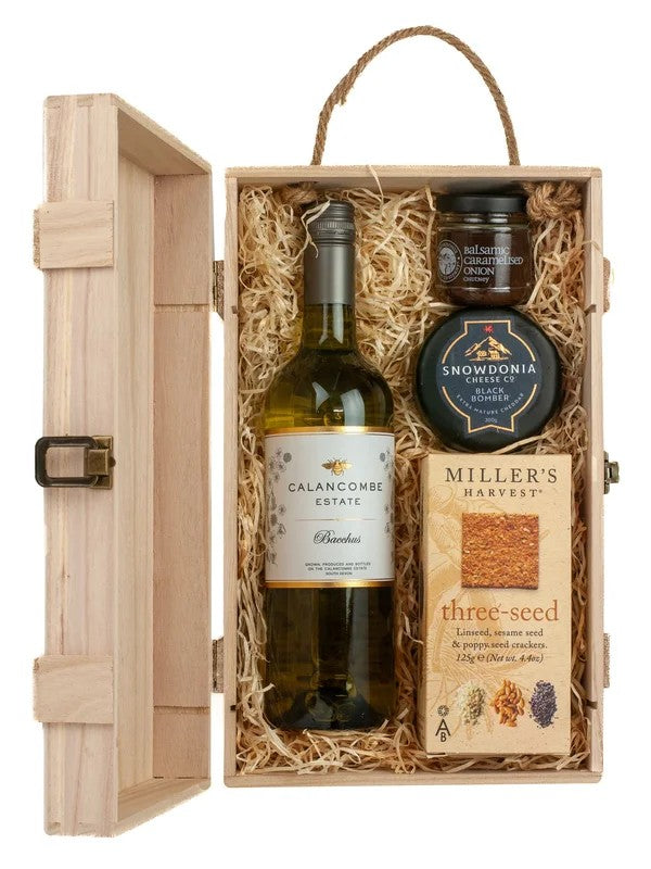 CalancombeBacchusWhiteWine&CheeseGiftBox