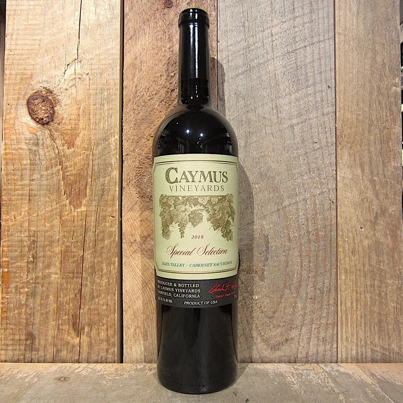 CaymusSpecialSelectionCabernetSauvignon2018750ml