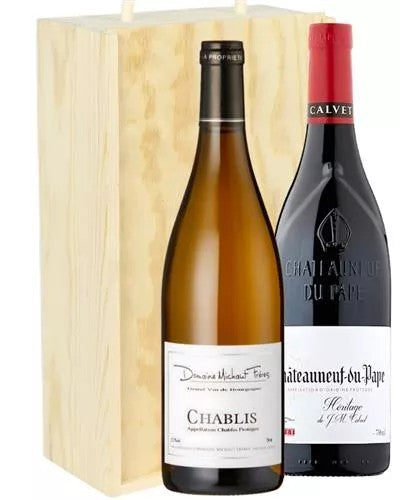 ChablisandChateauneufduPapeMixedWineGiftSet