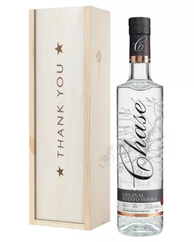 ChaseVodkaThankYouGiftInWoodenBox