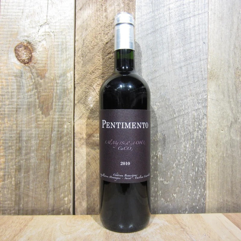 ChateauBeausejourPentimentoStEmilion750ml