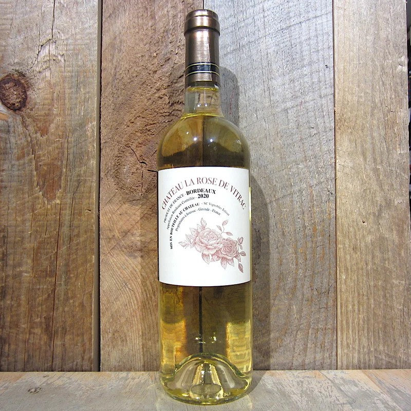 ChateauLaRosedeVitracBordeauxBlanc750ml