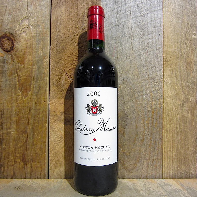 ChateauMusarGastonHocharRouge2000750ml