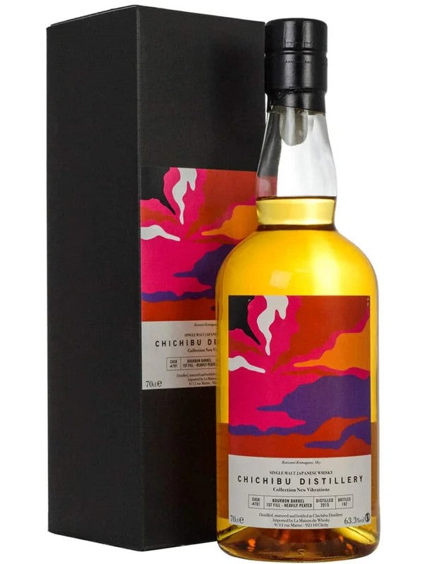 Chichibu2015SingleCask#4701PeatNewVibrations70cl.63,3%