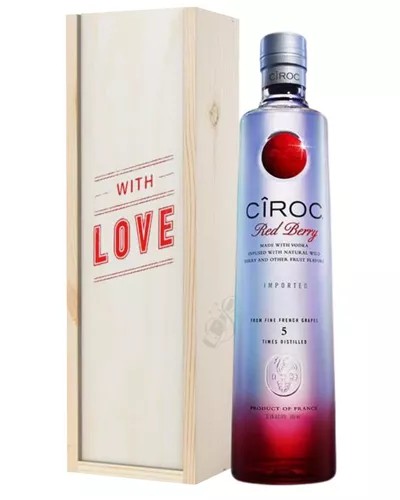 CirocRedBerryVodkaValentinesDayGift