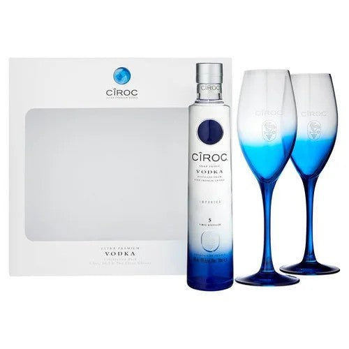 CirocVodka&2GlassesGiftPack(20cl)