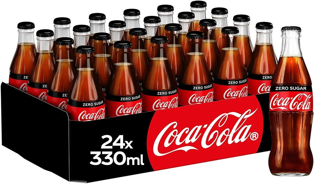 COKEZEROCONTOUR330MLGLASSX24