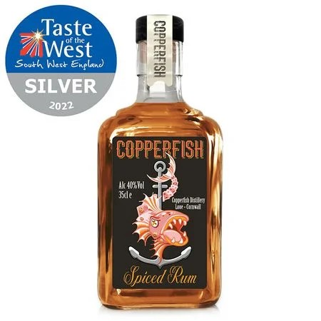CopperfishSpicedRum70cl(40%ABV)