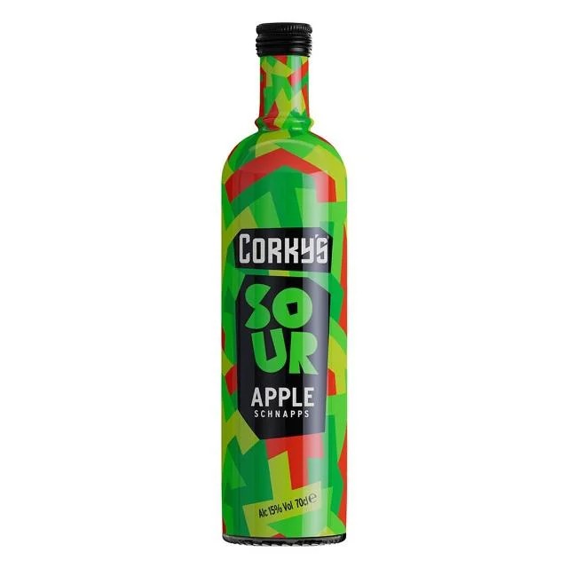 CORKYSSCHNAPPSSOURAPPLE70CL