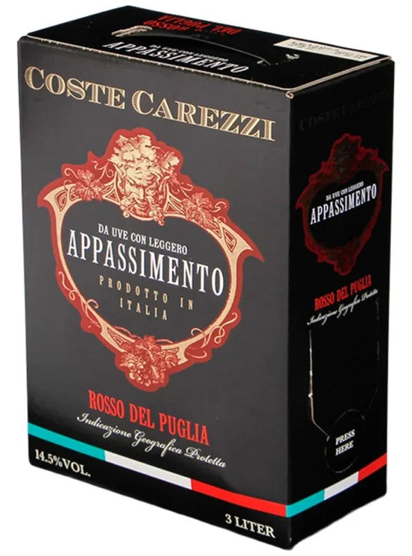 CosteCarezziAppassimentoRossodelPugliaBIB300cl.