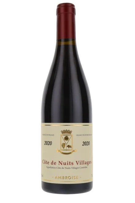 CoteDeNuitsVillagesRougeBertrandAmbroise2020