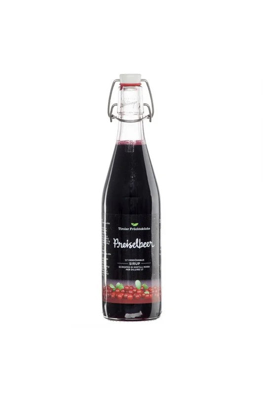 Cranberrysyrup500mlUWE–TirolerFrüchteküche
