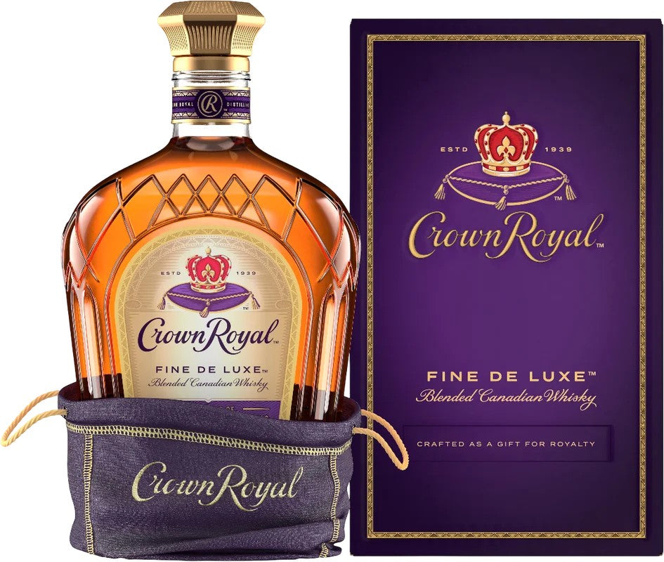 CrownRoyalFineDeLuxeBlendedCanadianWhisky(1L)