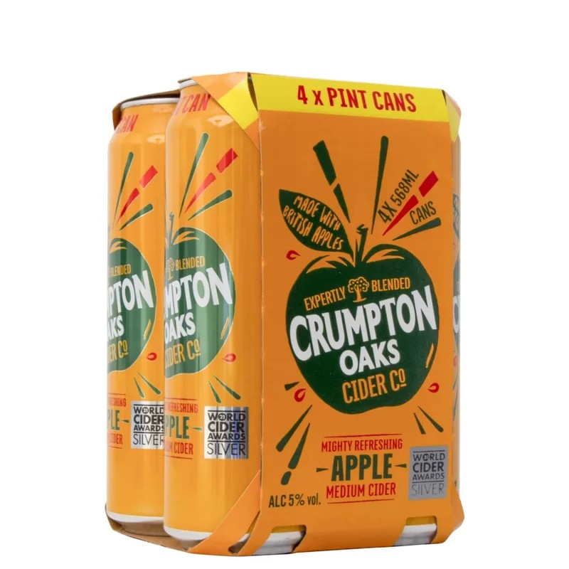 CrumptonOaksAppleCiderPintCans4X568ml