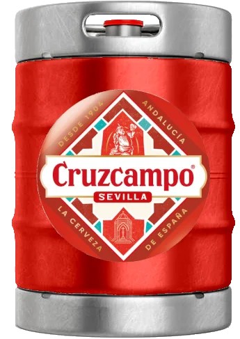 Cruzcampo50ltr