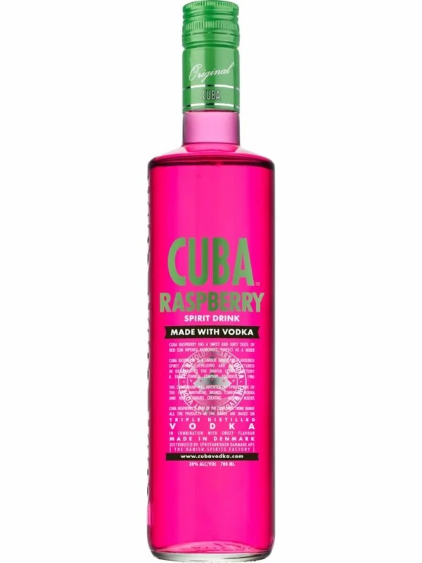 CUBARaspberry70cl.30%