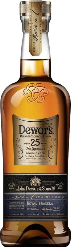 Dewar’sTheSignature25YearOldBlendedScotchWhisky(700mL)