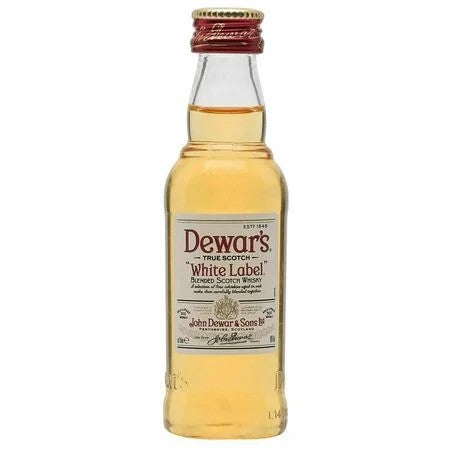 Dewar’sWhiteLabelBlendedScotchWhiskyMiniature(5cl)