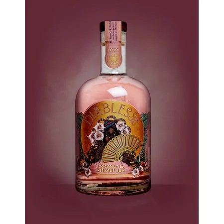 DiablesseCoconut&HibiscusRum70cl(38%ABV)