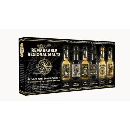 DouglasLaing’sRemarkableRegionsWhisky–GiftPack(6x5cl,Mixed)