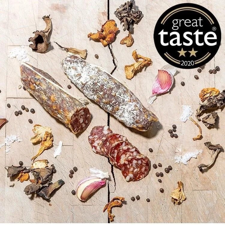 EASTCOASTCUREDPORCINI&TRUFFLESALAMI120g