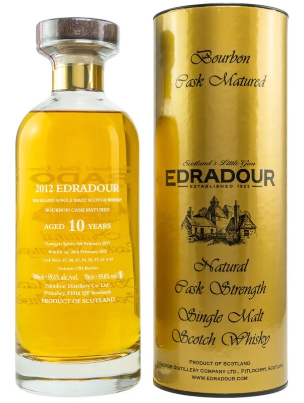 EdradourIbisco2012BourbonDecanter70cl.59,6%