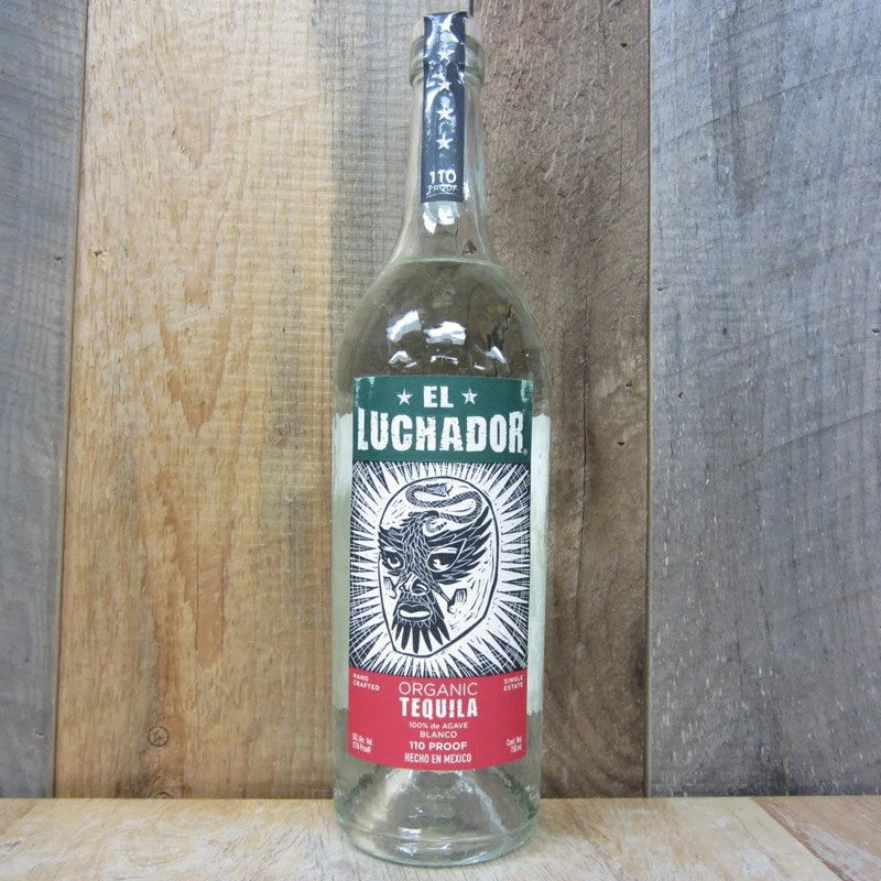 ElLuchadorOrganicBlancoTequila750ml