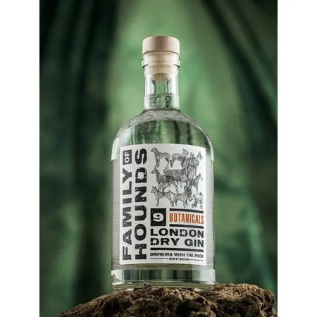 FamilyofHounds9BotanicalsLondonDryGin(70cl)42%
