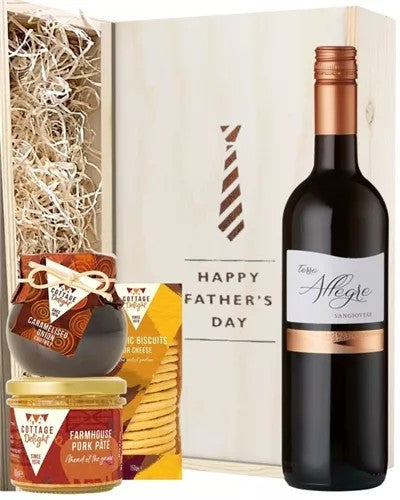 FathersDayItalianRedWineHamper