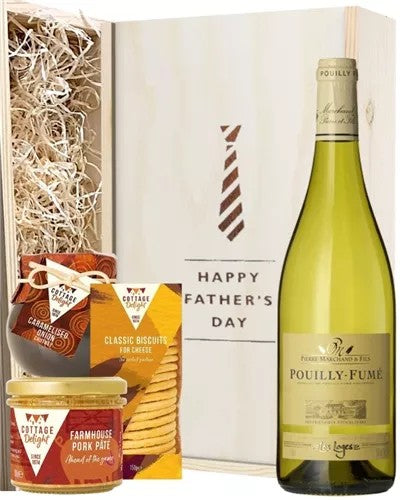 FathersDayPouillyFumeWhiteWineHamper