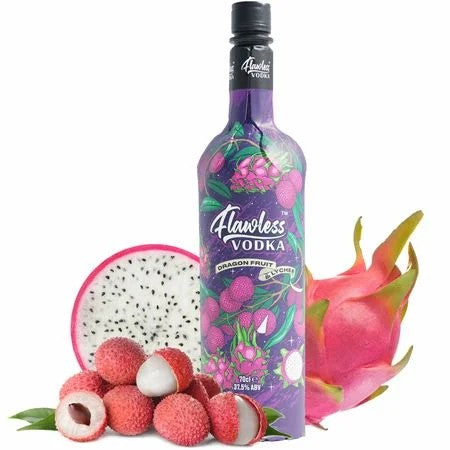 FlawlessVodkaDragonFruit&Lychee70cl(37.5%ABV)