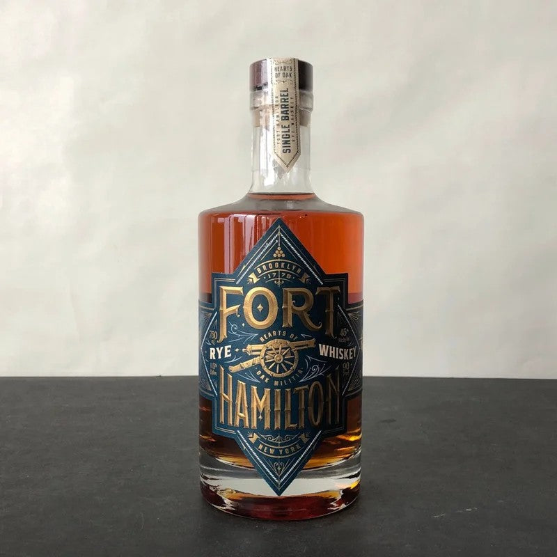 FortHamilton,SingleBarrelRye,Brooklyn,USA375ml