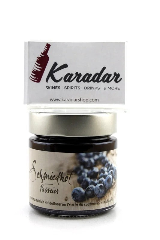 Fruitspreadblueberry250gSchmiedhofPasseier