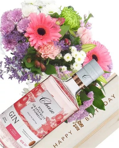 GinAndFlowersBirthdayGift