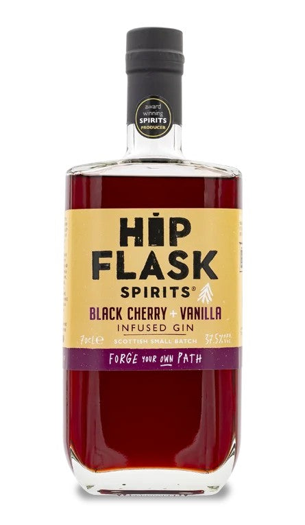 GinBothyHipflaskSpiritsBlackCherry&Vanilla
