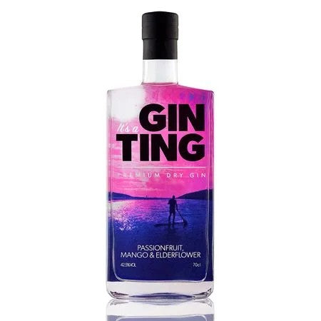 GinTingPassionfruit,Mango&ElderflowerGin(70cl)