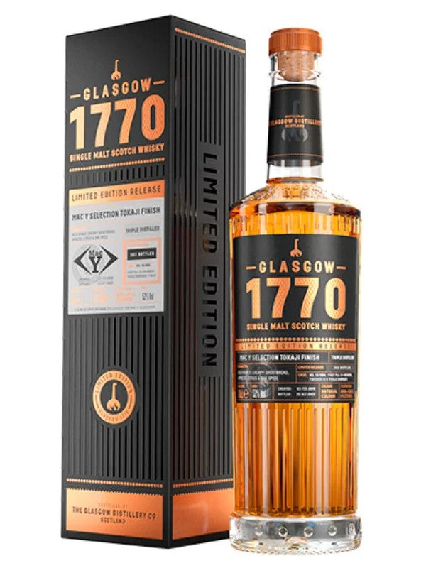 Glasgow1770LimitedEditionRelease–TokaijCaskFinish50cl.52%