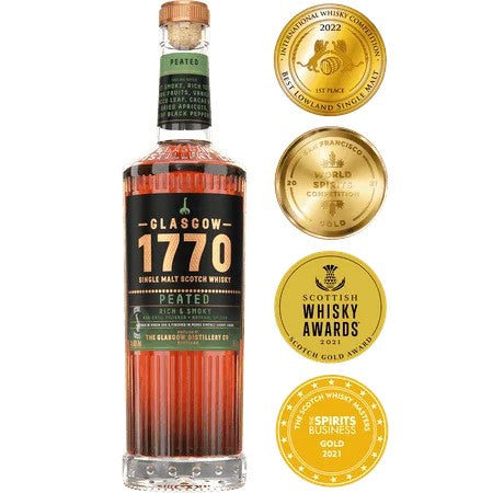 Glasgow1770PeatedWhisky70cl(46%ABV)