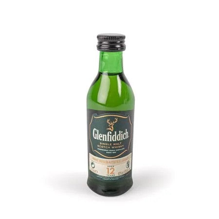 Glenfiddich12YearOldMaltWhiskyMiniature40%ABV(5cl)