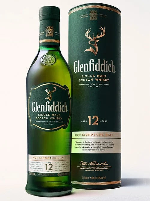 Glenfiddich12yrsSingleMalt70cl
