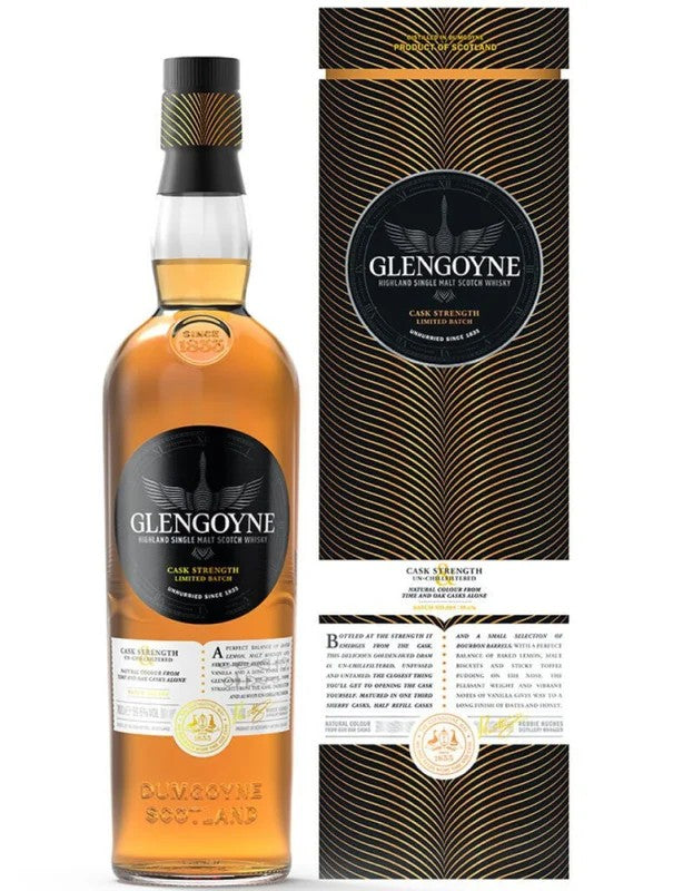 GlengoyneCaskStrengthLimitedBatch970cl.59,6%
